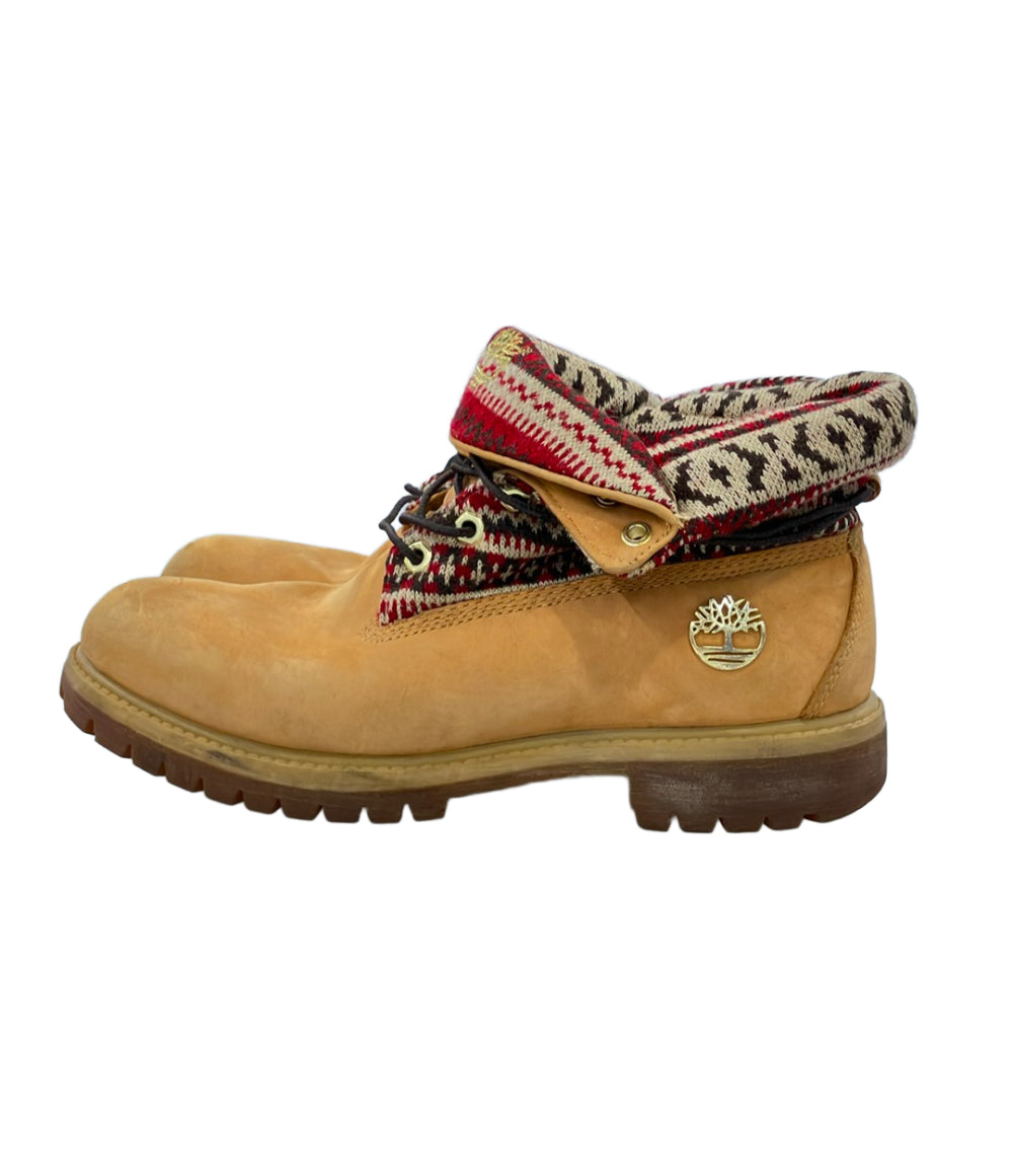 Timberland ロールトップブーツ ノルディック柄 メンズ SIZE 8.5 W ティンバーランド