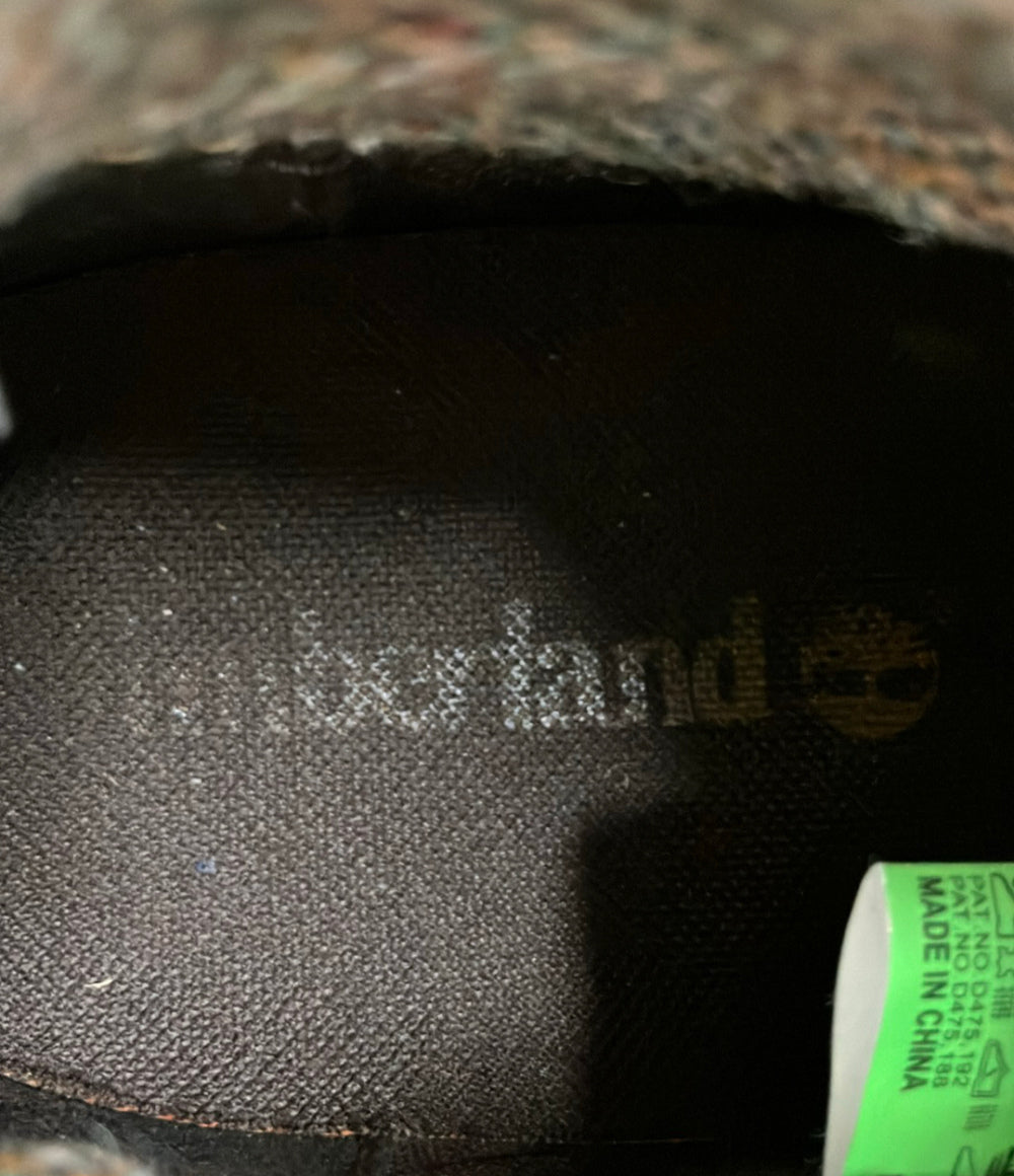 Timberland ロールトップブーツ × ハリスツイード ヘリンボーン柄 メンズ SIZE 9 W ティンバーランド