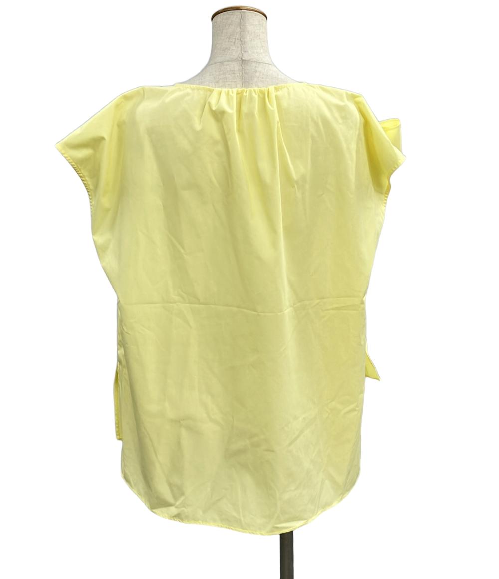 美品 カデュネ フレンチスリーブ サイルリボンブラウス オーバーサイズ レディース SIZE 36 (S) CADUNE