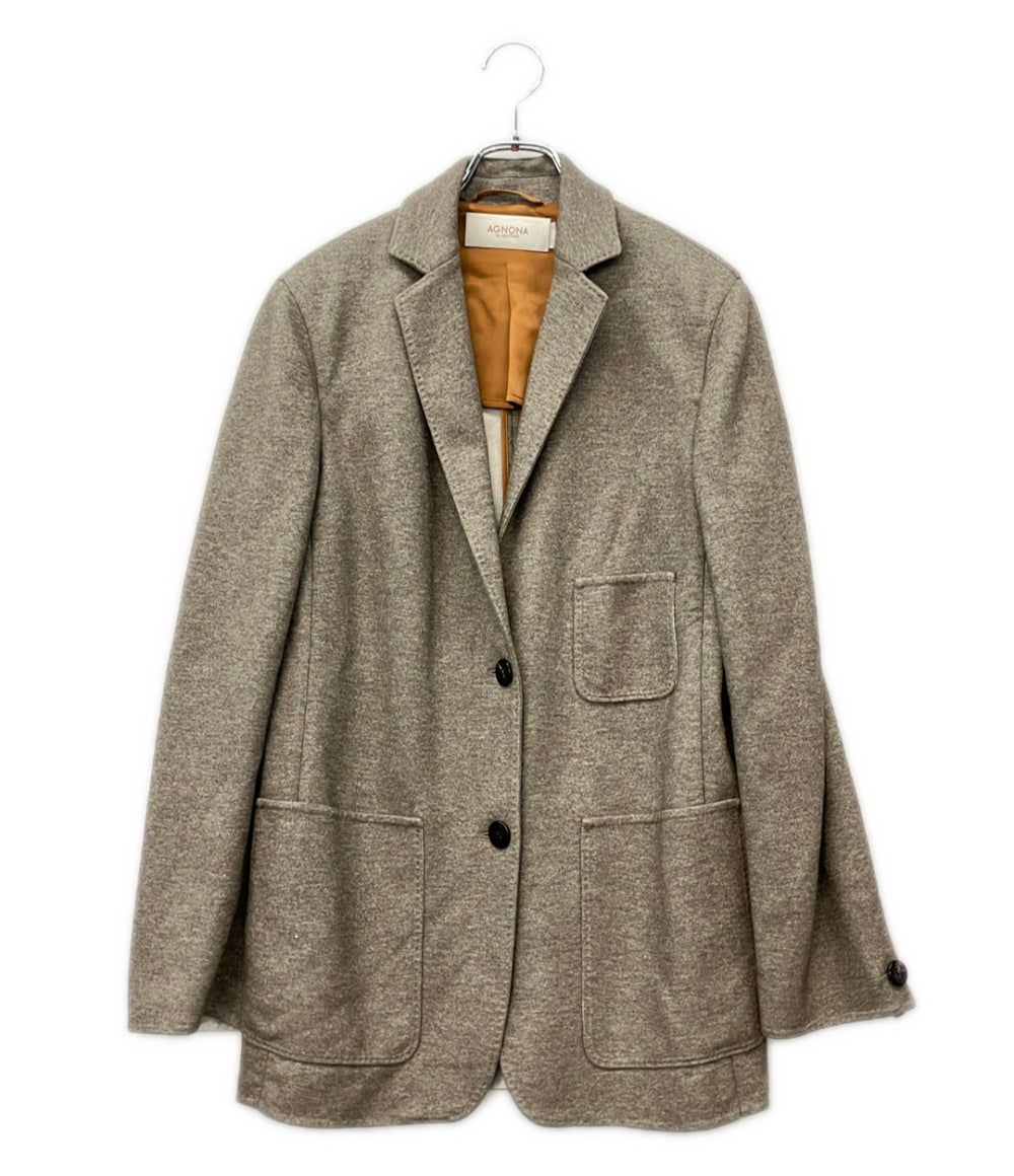 Agnona テーラードジャケット レディース SIZE 40 (S) アニオナ