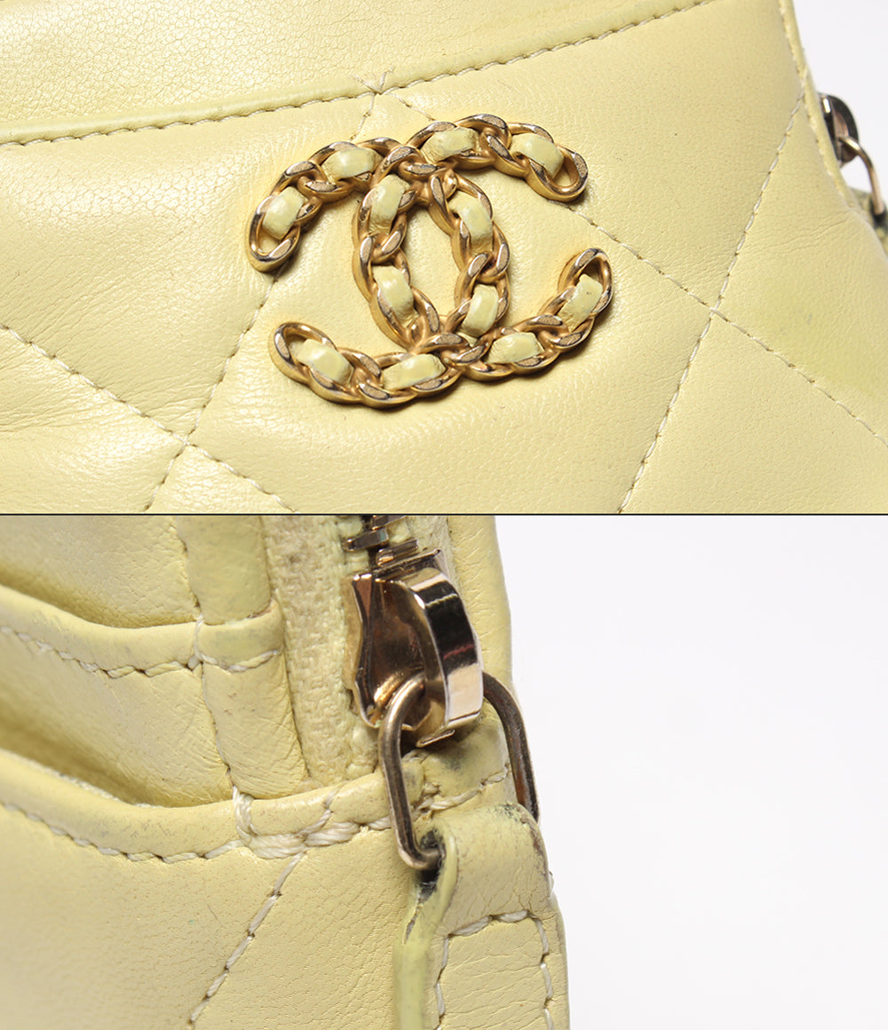 CHANEL 19 コインケース カードケース ゴールド金具 ココマーク レディース シャネル