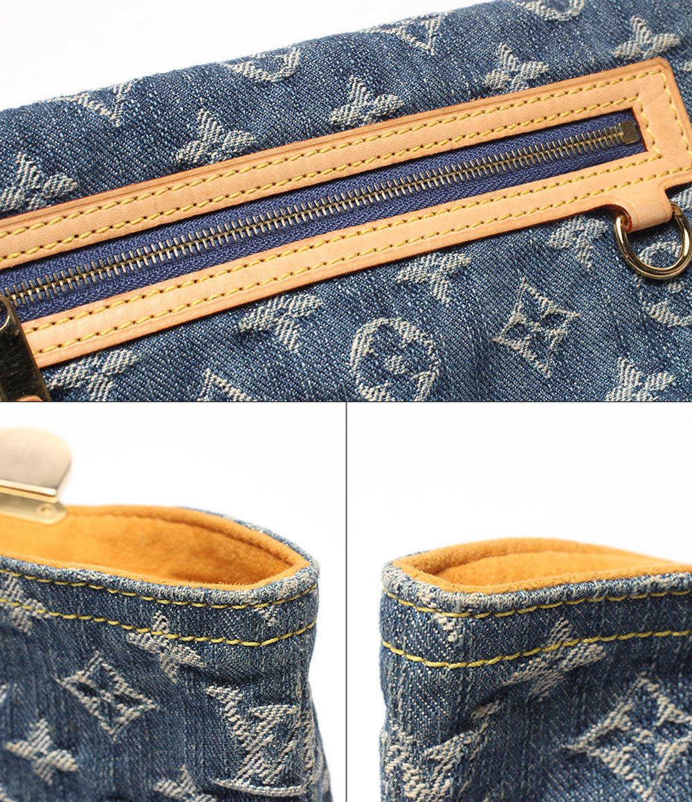 LOUIS VUITTON クラッチバッグ セカンドバッグ ポシェット プラット モノグラム デニム M95007 レディース ルイ・ヴィトン