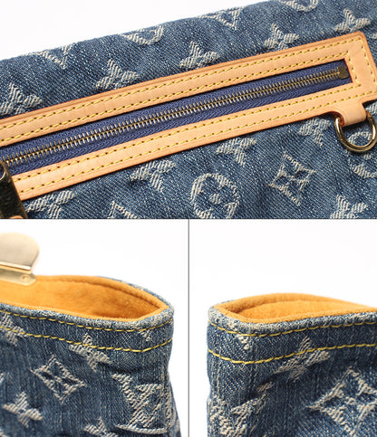 LOUIS VUITTON クラッチバッグ セカンドバッグ ポシェット プラット モノグラム デニム M95007 レディース ルイ・ヴィトン