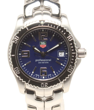 美品 TAG HEUER 腕時計 リンク クオーツ ブルー系 WT1213 レディース メンズ タグホイヤー