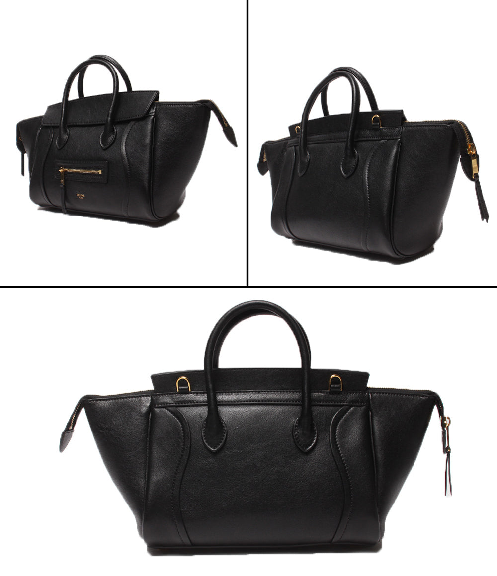CELINE 2wayショルダーバッグ ハンドバッグ 斜め掛け リトルラゲージ レディース セリーヌ
