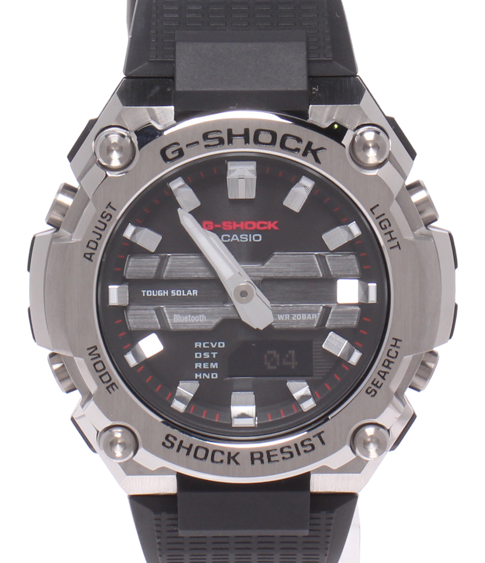 CASIO 腕時計 ブルートゥース搭載 G-SHOCK ソーラー ブラック GST-B600 メンズ カシオ
