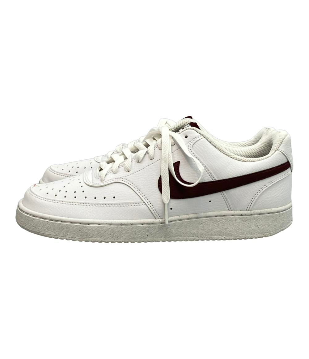NIKE ローカットスニーカー White Burgundy Crush コートビジョン ロー ネクストネイチャー DH2987-113 メンズ SIZE 27.5 (L) ナイキ