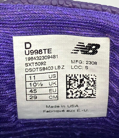 美品 NEW BALANCE ローカットスニーカー U998TE メンズ SIZE 29.0 (XL) ニューバランス