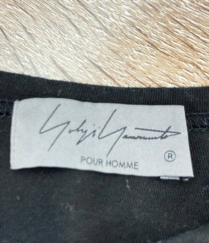 Yohji Yamamoto 長袖Tシャツ ロング HJ-T03-070 メンズ SIZE 3 (L) ヨウジヤマモト