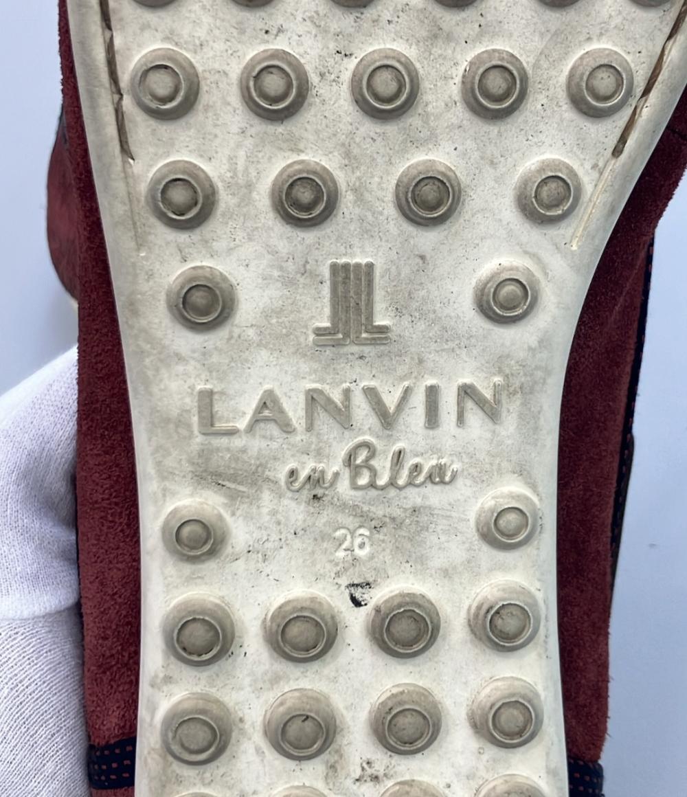 ランバンオンブルー デッキシューズ ドライビングシューズ 86045 メンズ SIZE 26.0 (M) LANVIN en Bleu