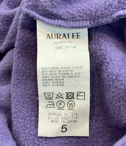 美品 オーラリー ハーフジップスウェット メンズ SIZE 5 (L) AURALEE