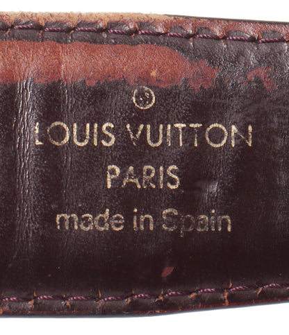 訳あり LOUIS VUITTON ベルト サンチュール クラシック タイガ M6841 メンズ ルイ・ヴィトン