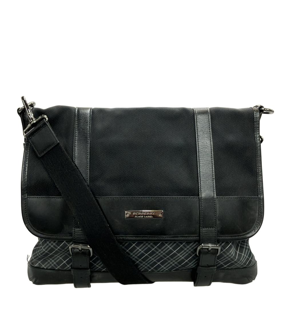 BURBERRY BLACK LABEL ショルダーバッグ 斜め掛け メンズ バーバリーブラックレーベル