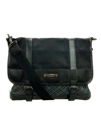 BURBERRY BLACK LABEL ショルダーバッグ 斜め掛け メンズ バーバリーブラックレーベル