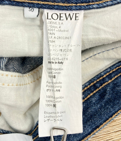 LOEWE バケロス ストーンウォッシュド デニムパンツ H2172181IB メンズ SIZE 50 ロエベ