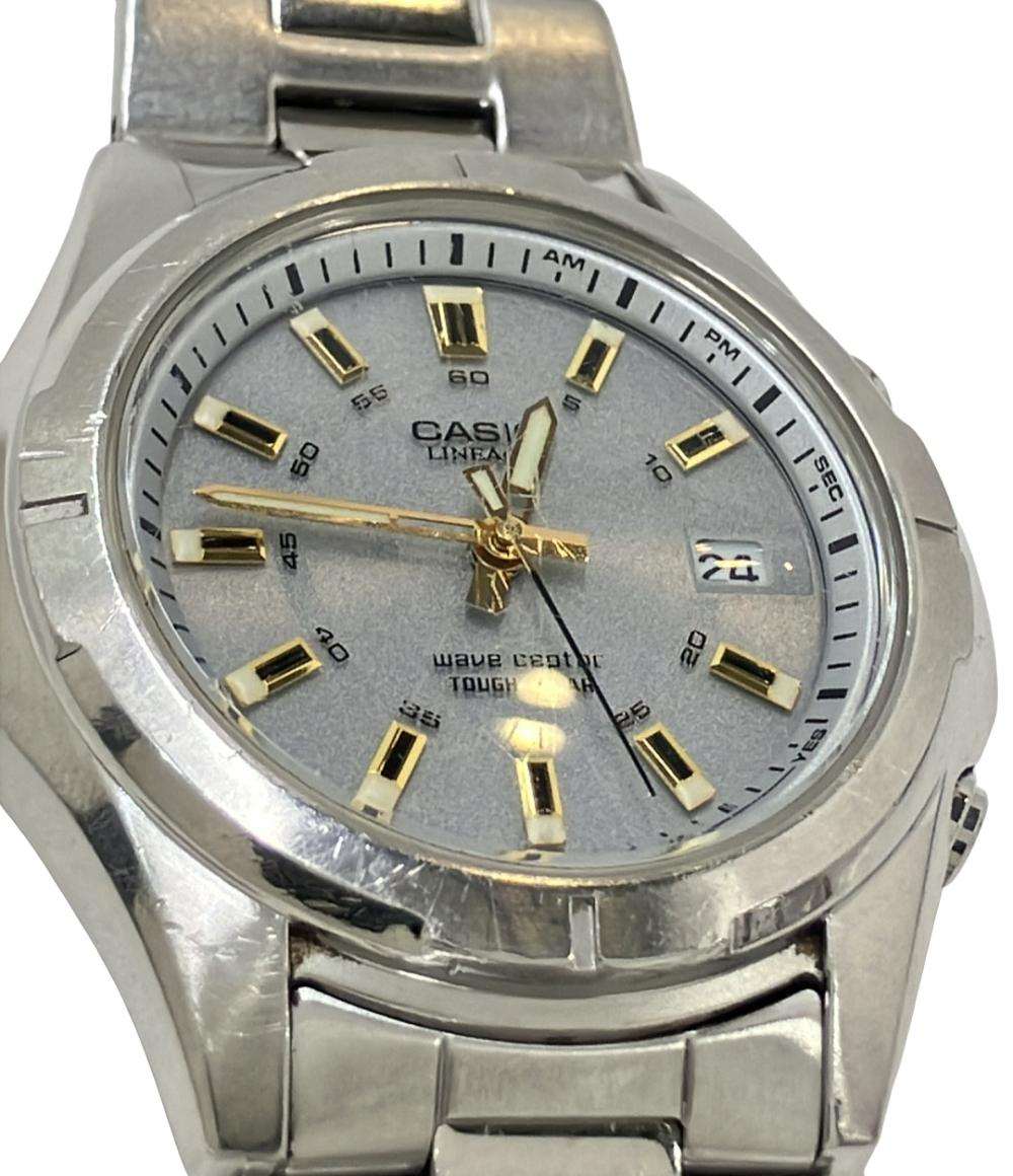 CASIO 腕時計 LINEAGE リニエージ ソーラー シルバー LIW-101 メンズ カシオ