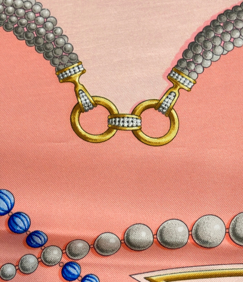 Cartier スカーフ シルク100% ジュエリー柄 レディース カルティエ