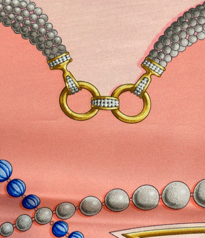 Cartier スカーフ シルク100% ジュエリー柄 レディース カルティエ
