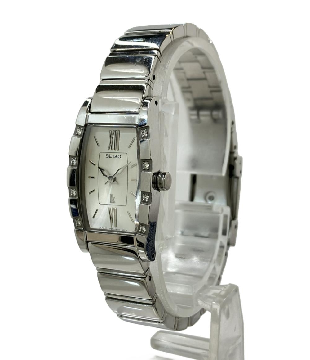SEIKO 腕時計 lk ルキア クオーツ シルバー 1F20-0BK0 レディース