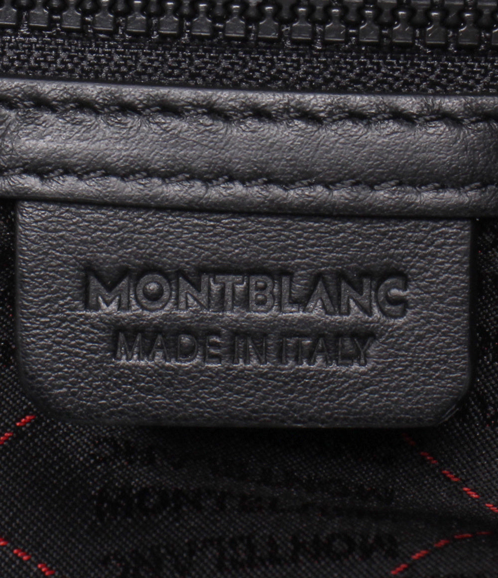 美品 MONTBLANC 2WAY ボストンバッグ ショルダーバッグ 肩掛け アーバン レーシング スピリット メンズ モンブラン