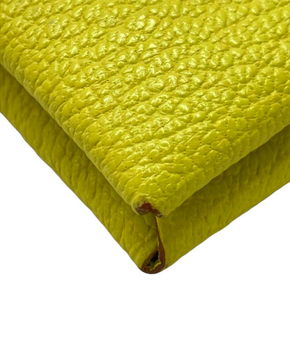 エルメス カードケース ◻︎O刻印 シルバー金具 ガルヴィ ユニセックス HERMES