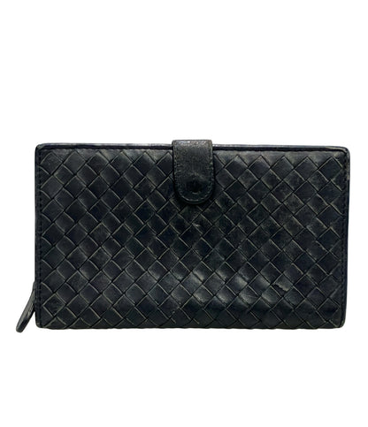 BOTTEGA VENETA ラウンドファスナー二つ折り長財布 イントレチャート 114074 メンズ ボッテガ・ヴェネタ