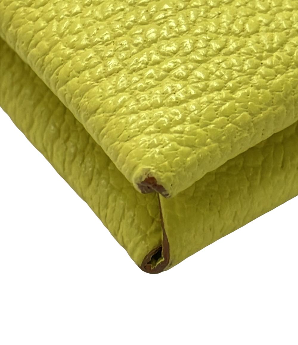 エルメス カードケース ◻︎O刻印 シルバー金具 ガルヴィ ユニセックス HERMES