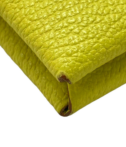 エルメス カードケース ◻︎O刻印 シルバー金具 ガルヴィ ユニセックス HERMES