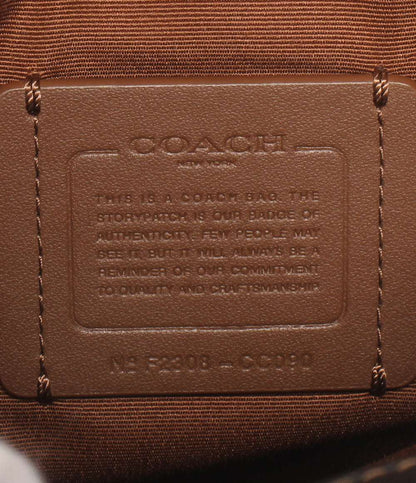 美品 COACH ショルダーバッグ 斜め掛け サリバン シグネチャー CC090 メンズ コーチ