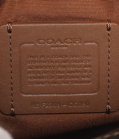 美品 COACH ショルダーバッグ 斜め掛け サリバン シグネチャー CC090 メンズ コーチ