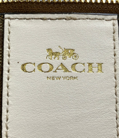 美品 COACH ポーチ シグネチャー F58035 レディース コーチ