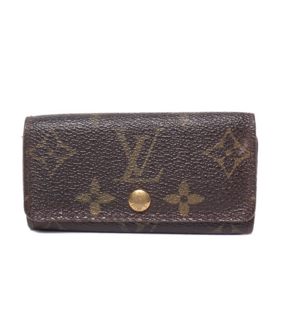 LOUIS VUITTON 4連キーケース ミュルティクレ4 モノグラム M62631 レディース メンズ ルイ・ヴィトン