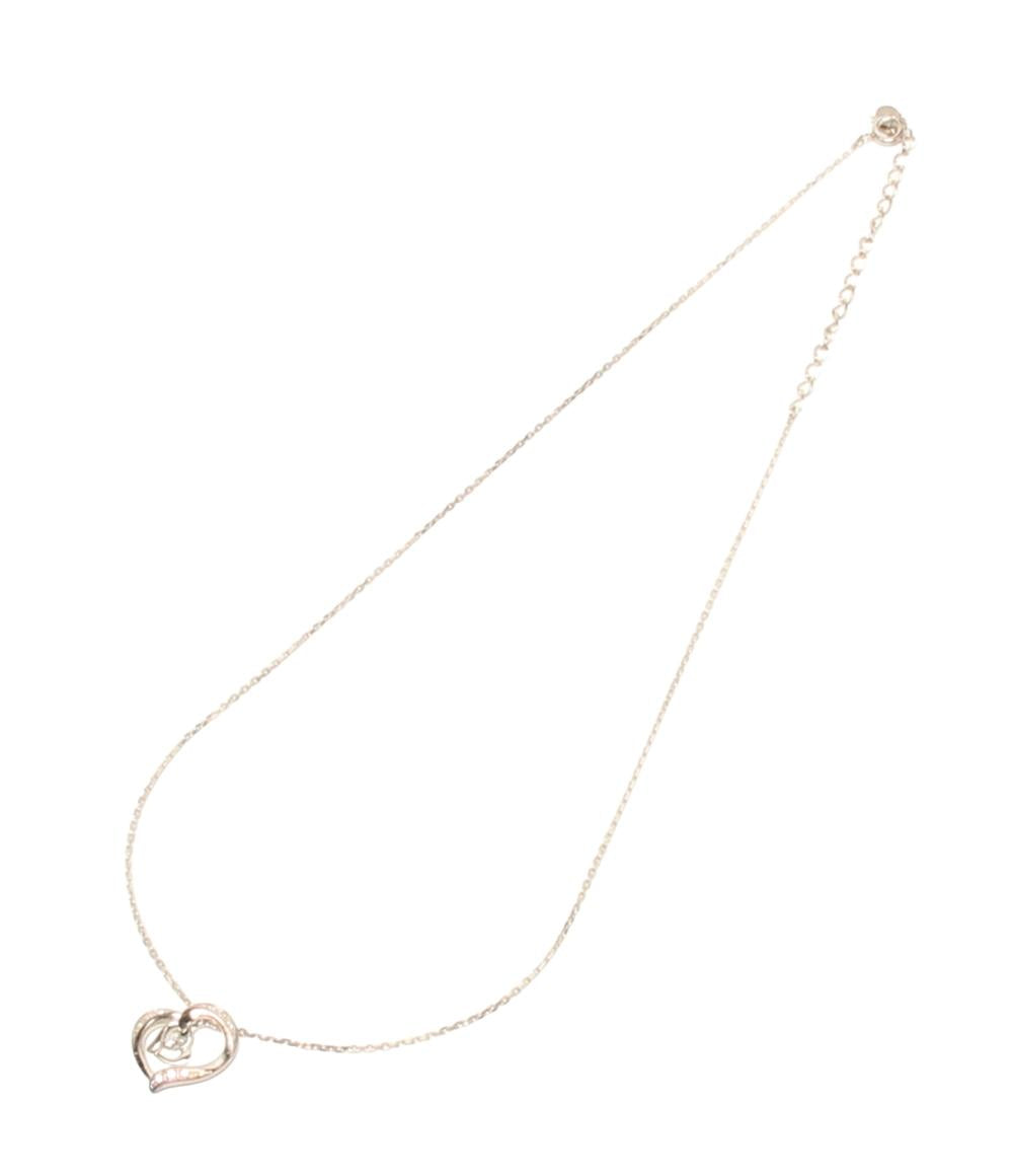 ヨンドシー ネックレス SILVER ハート レディース 4℃