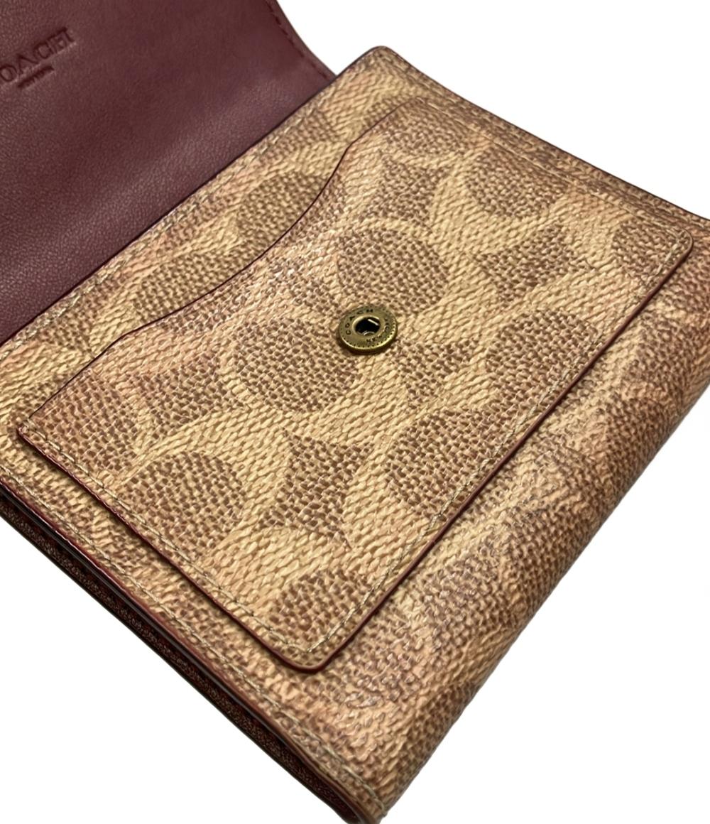 COACH 三つ折り財布 シグネチャー C2329 レディース コーチ