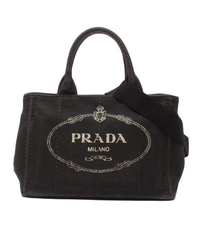 プラダ 2WAY ハンドバッグ ショルダーバッグ 斜め掛け カナパ レディース PRADA