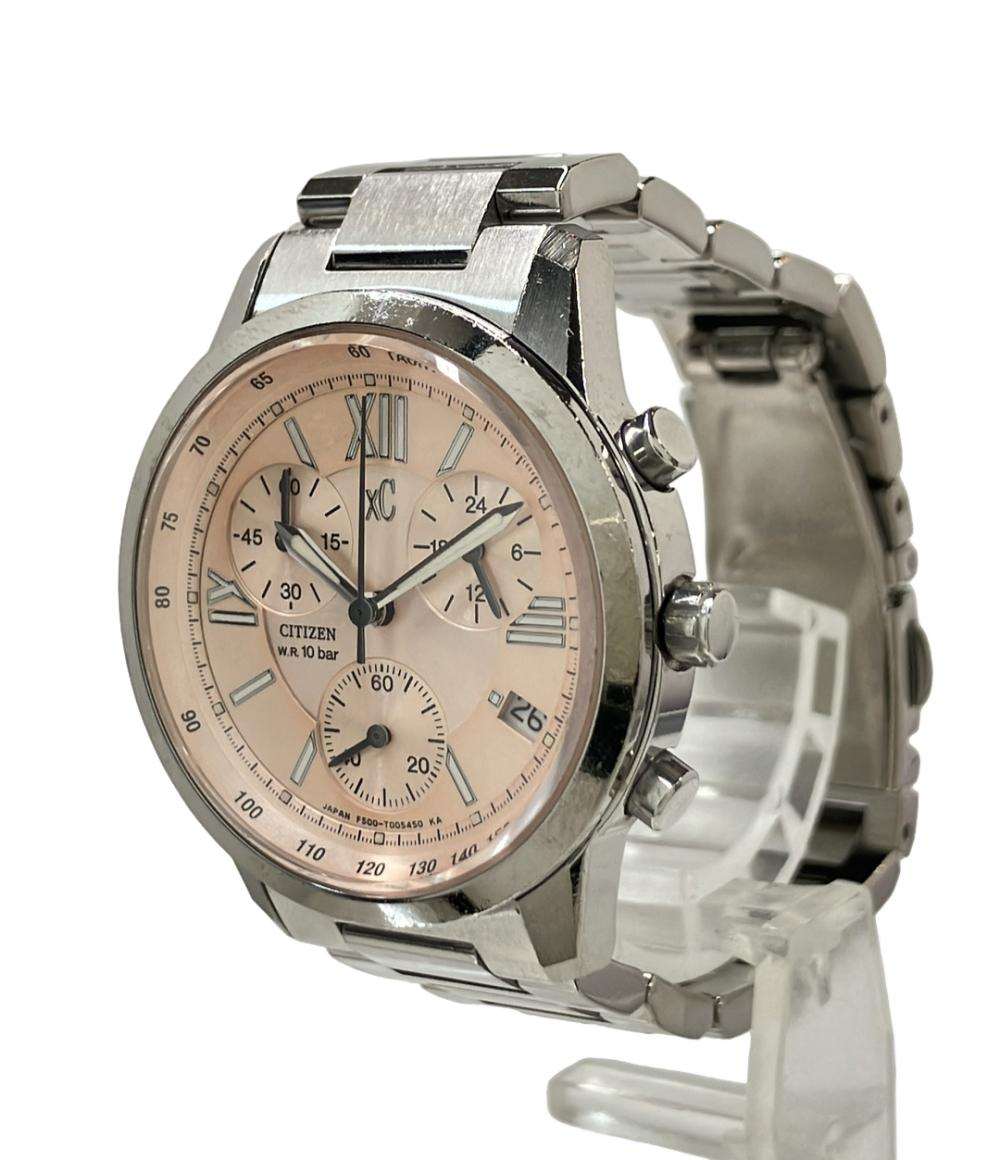 CITIZEN 腕時計 XC クロスシー クオーツ ゴールド T500-T002382 レディース シチズン