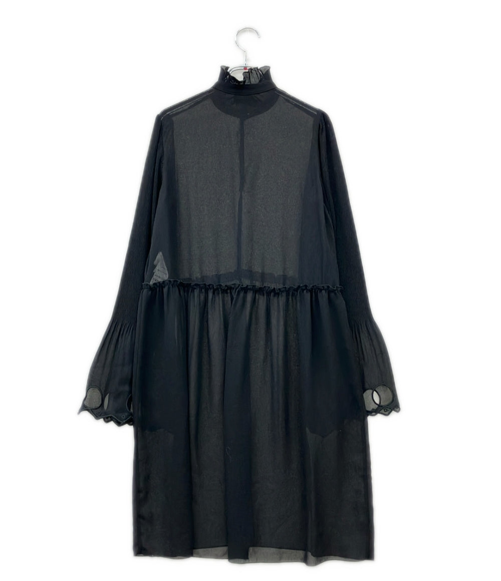 SEE BY CHLOE 長袖 シアーワンピース CHS19ARO17024 レディース SIZE 36 シーバイクロエ