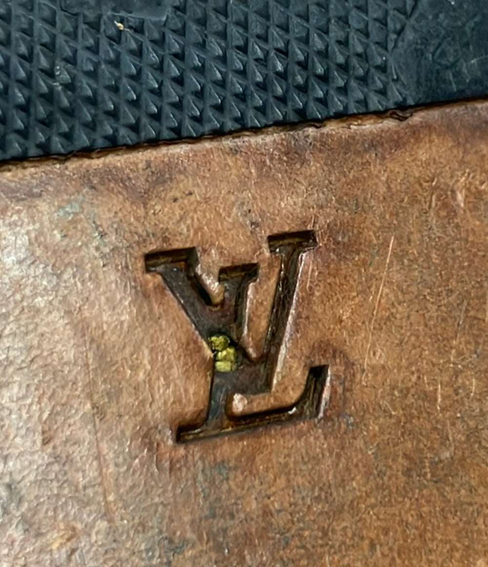 LOUIS VUITTON ローファー スリッポン スエード メンズ SIZE 6 ルイ・ヴィトン