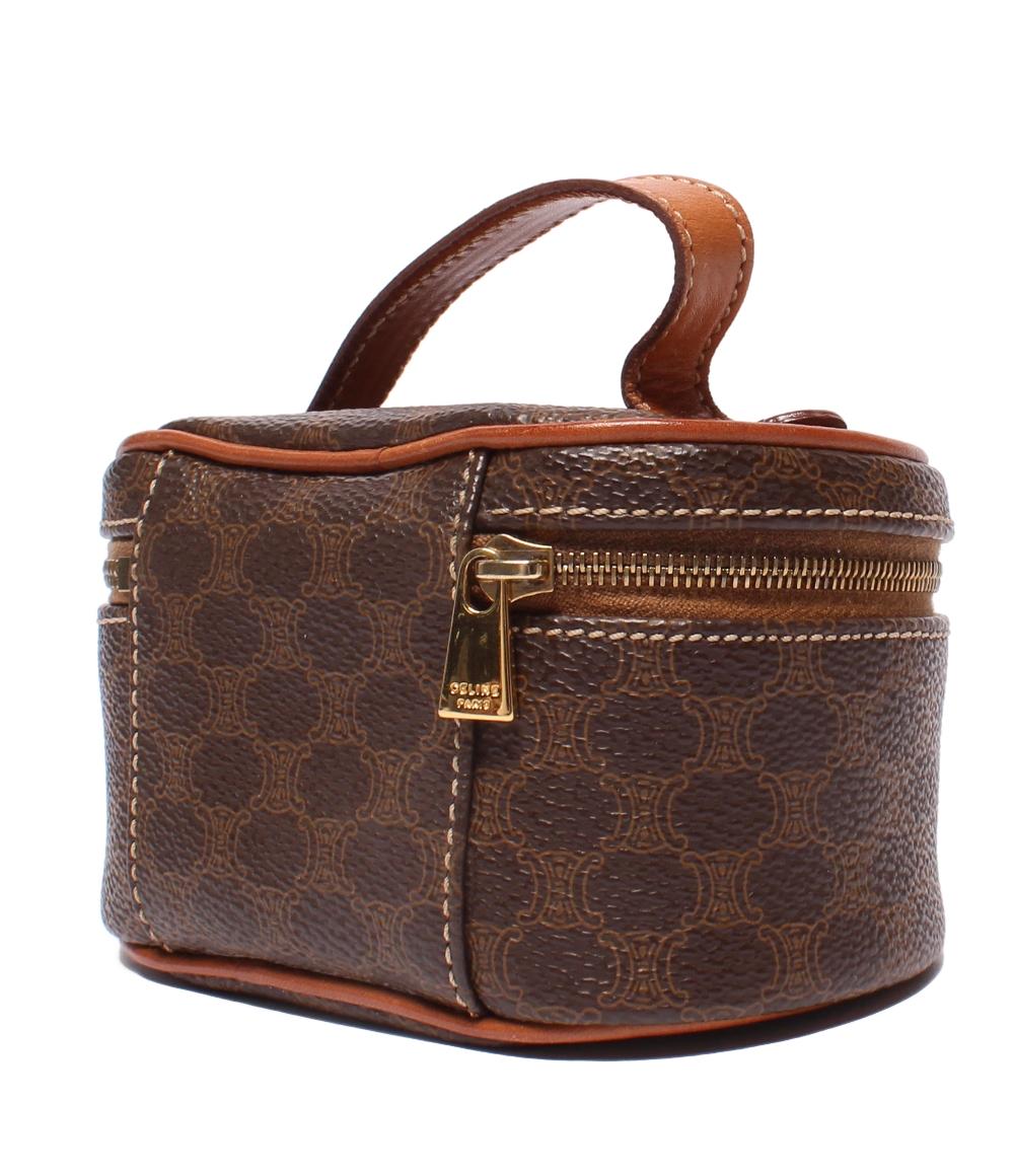 CELINE ポーチ バニティバッグ ミニ マカダム レディース セリーヌ