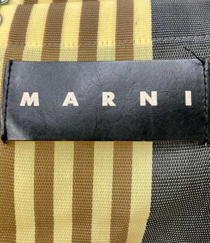 MARNI トートバッグ ストライプ レディース マルニ