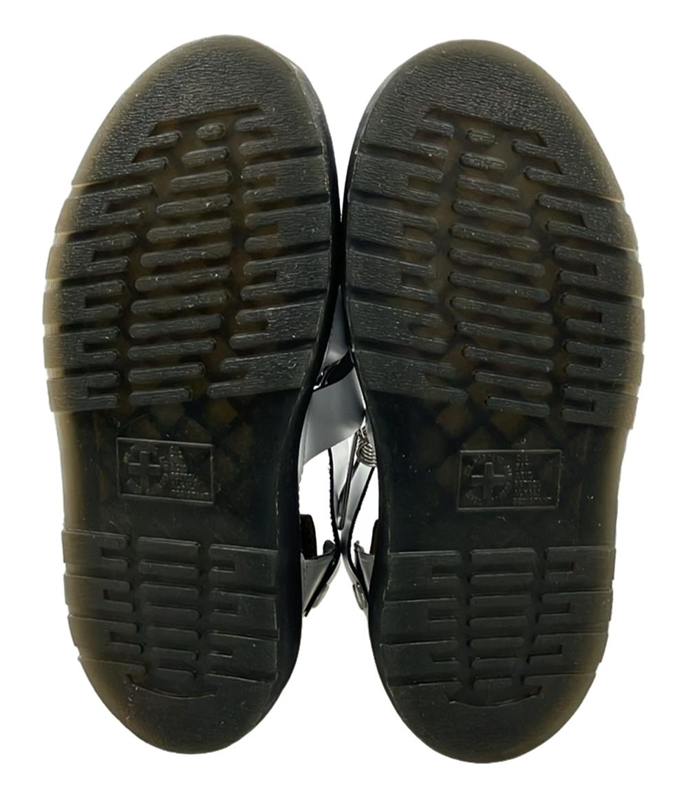 ドクターマーチン ストラップサンダル CLARISSA II SILVER METALLIC CALF SANDALS レディース SIZE UK 4 (M) Dr.Martens