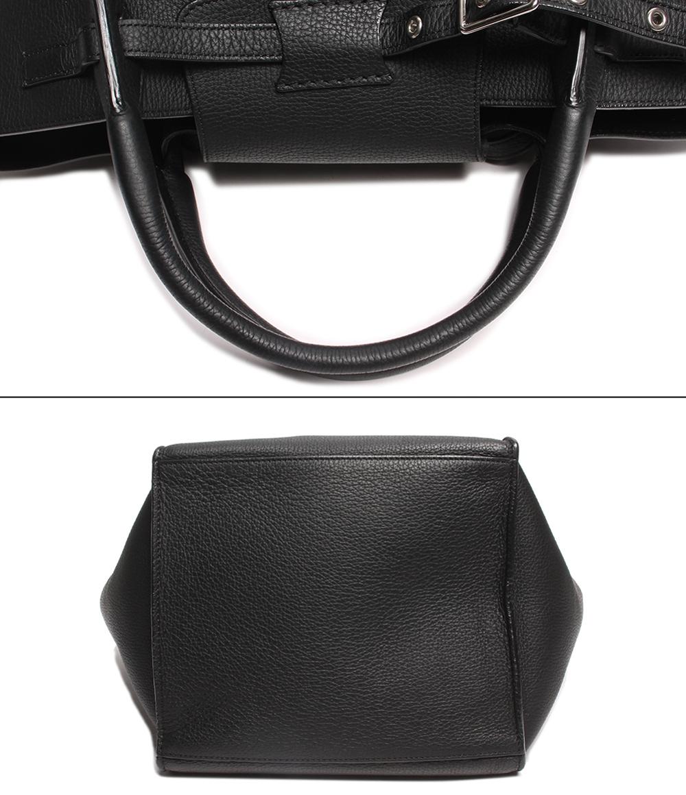 セリーヌ 2wayレザートートバッグ シルバー金具 スモール ビッグバッグ ロングストラップ カーフスキン レディース CELINE