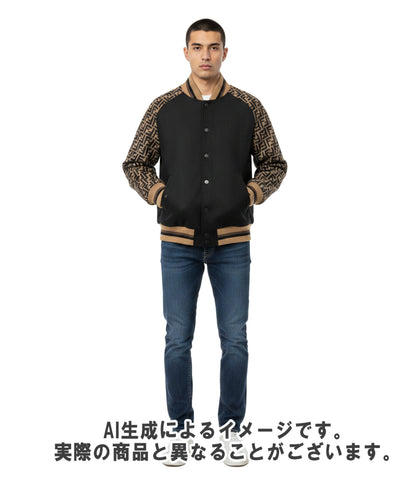 FENDI ボンバージャケット FW0939 A4LZ メンズ SIZE 46 (M) フェンディ