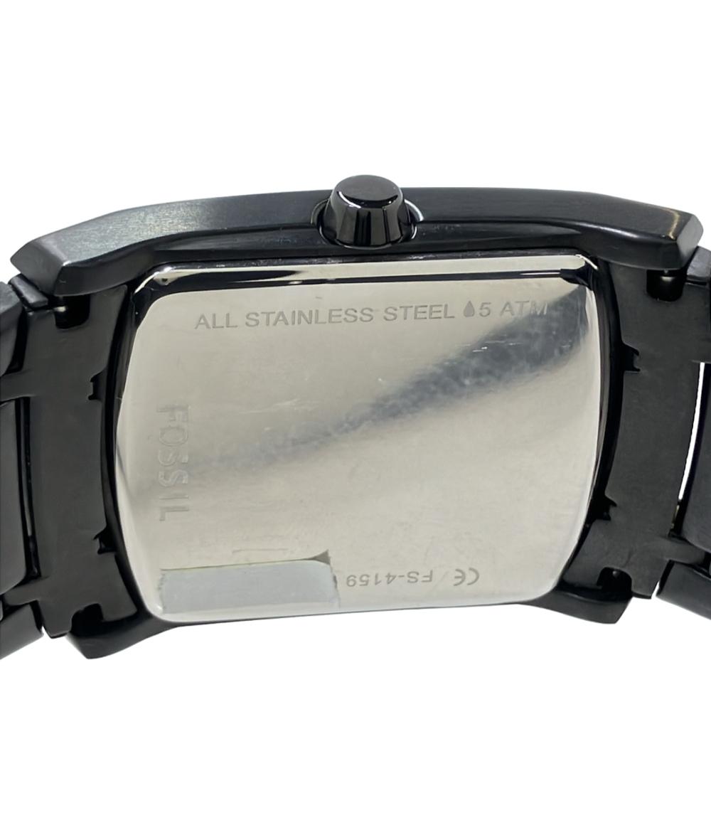 FOSSIL 腕時計 クオーツ ブラック FS-4159 メンズ フォッシル