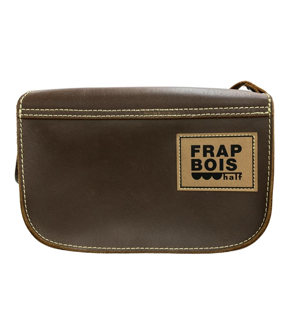 FRAPBOIS half ショルダーバッグ 斜め掛け 本革 レディース フラボアハーフ
