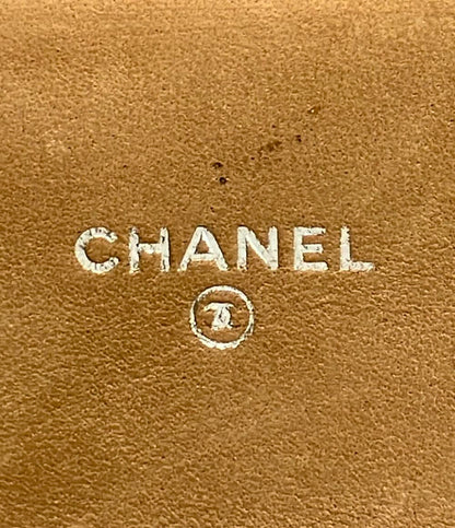 CHANEL カードケース シルバー金具 チョコバー レディース シャネル