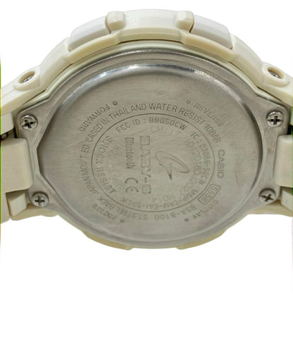CASIO 腕時計 Bluetooth BABY-G クオーツ ホワイト BSA-B100 レディース カシオ