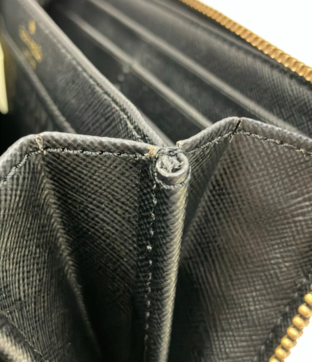 Kate Spade ラウンドファスナー長財布 ナイロン レザー WLRU2356 レディース ケイトスペード