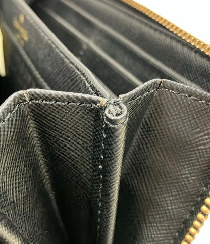 Kate Spade ラウンドファスナー長財布 ナイロン レザー WLRU2356 レディース ケイトスペード