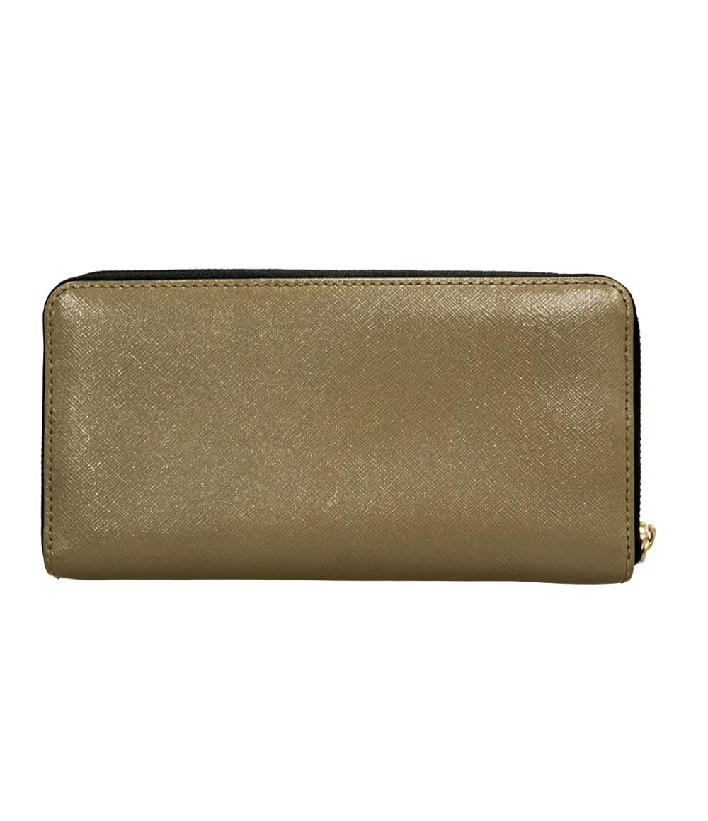 MARC JACOBS マークジェイコブス ラウンドファスナー 長財布 ブラウン マーク ジェイコブス MARC JACOBS 財布 （ブラウン） -靴